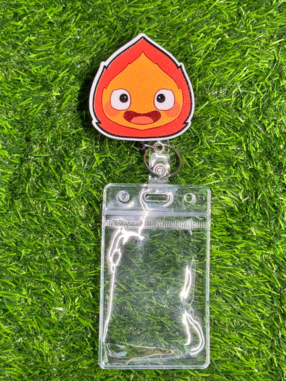 Popswap - Calcifer - Attachment/Badge Reel