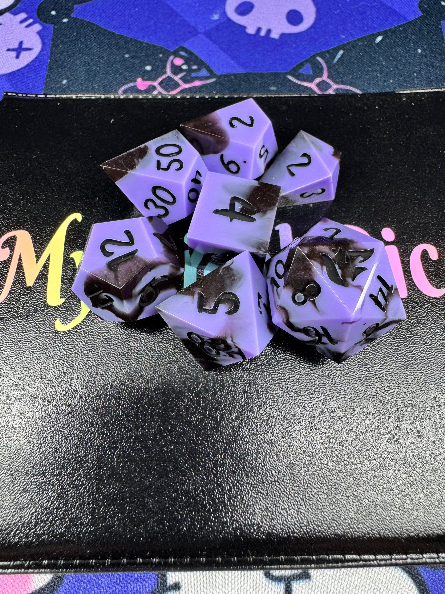 Shadow Monarch - Standard Set - Fine Art Dice