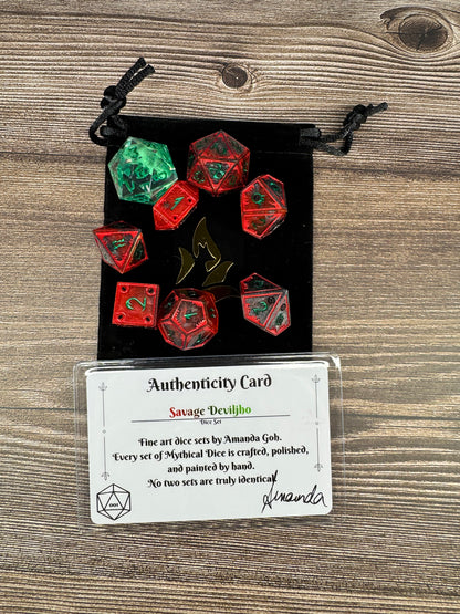 **PREORDER**Savage Deviljho - Standard Set - Fine Art Dice