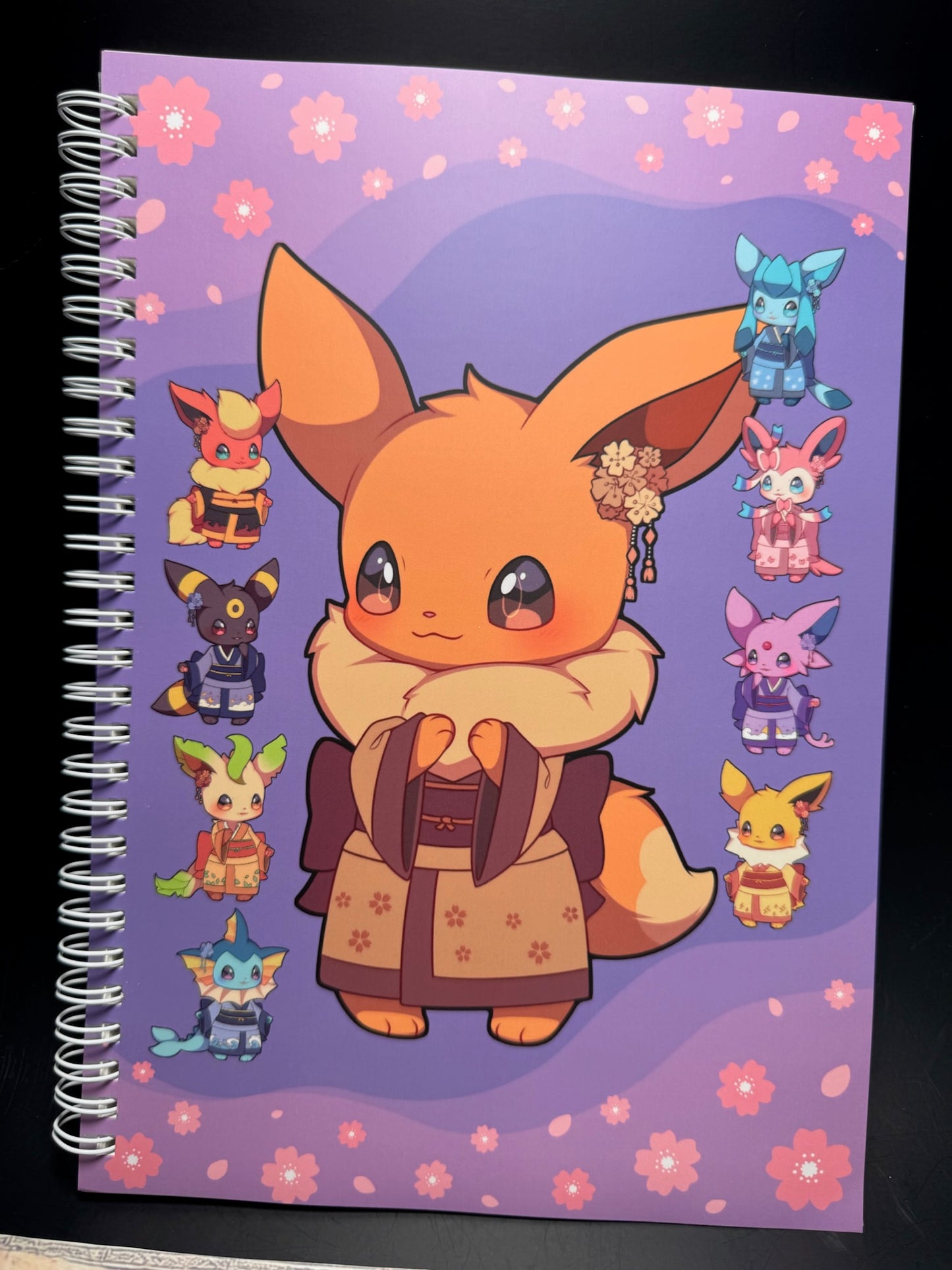 Kimono Eeeveelution - Reusable Sticker Book