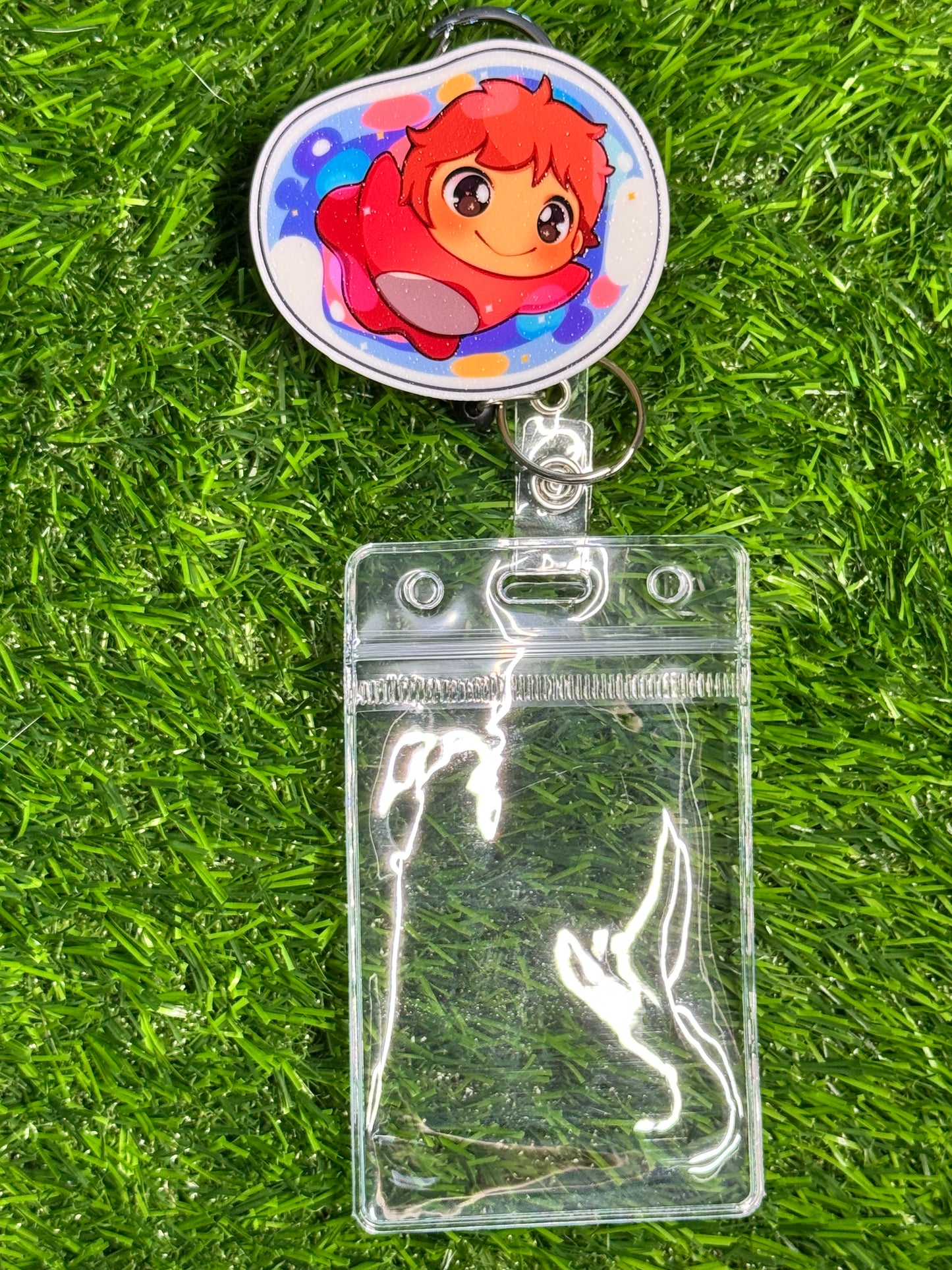 Popswap - Ponyo - Attachment/Badge Reel