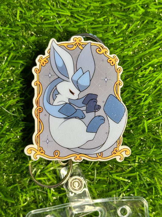 Popswap - Elegant Glaceon - Attachment/Badge Reel