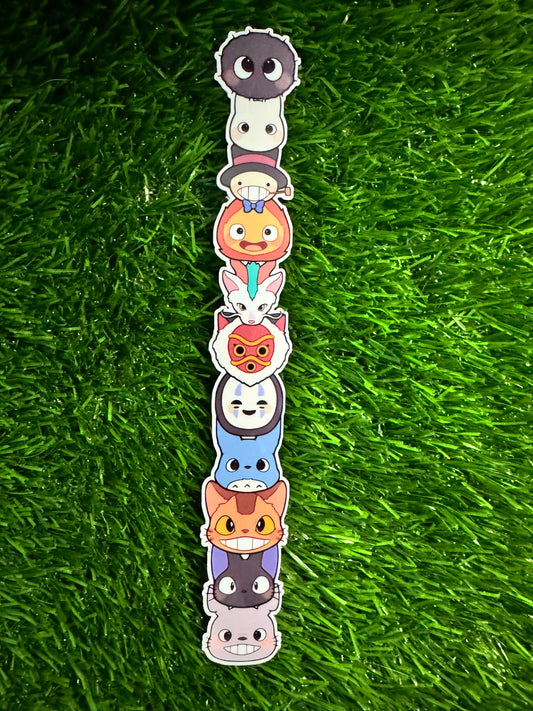 Ghibli Stack Sticker - Die Cut