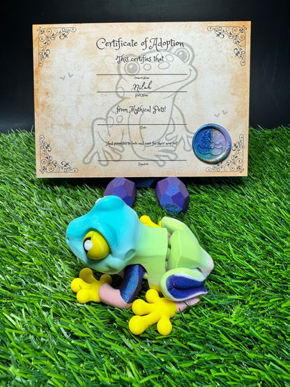 Nilah - The Fae Frog - Mythical Pets