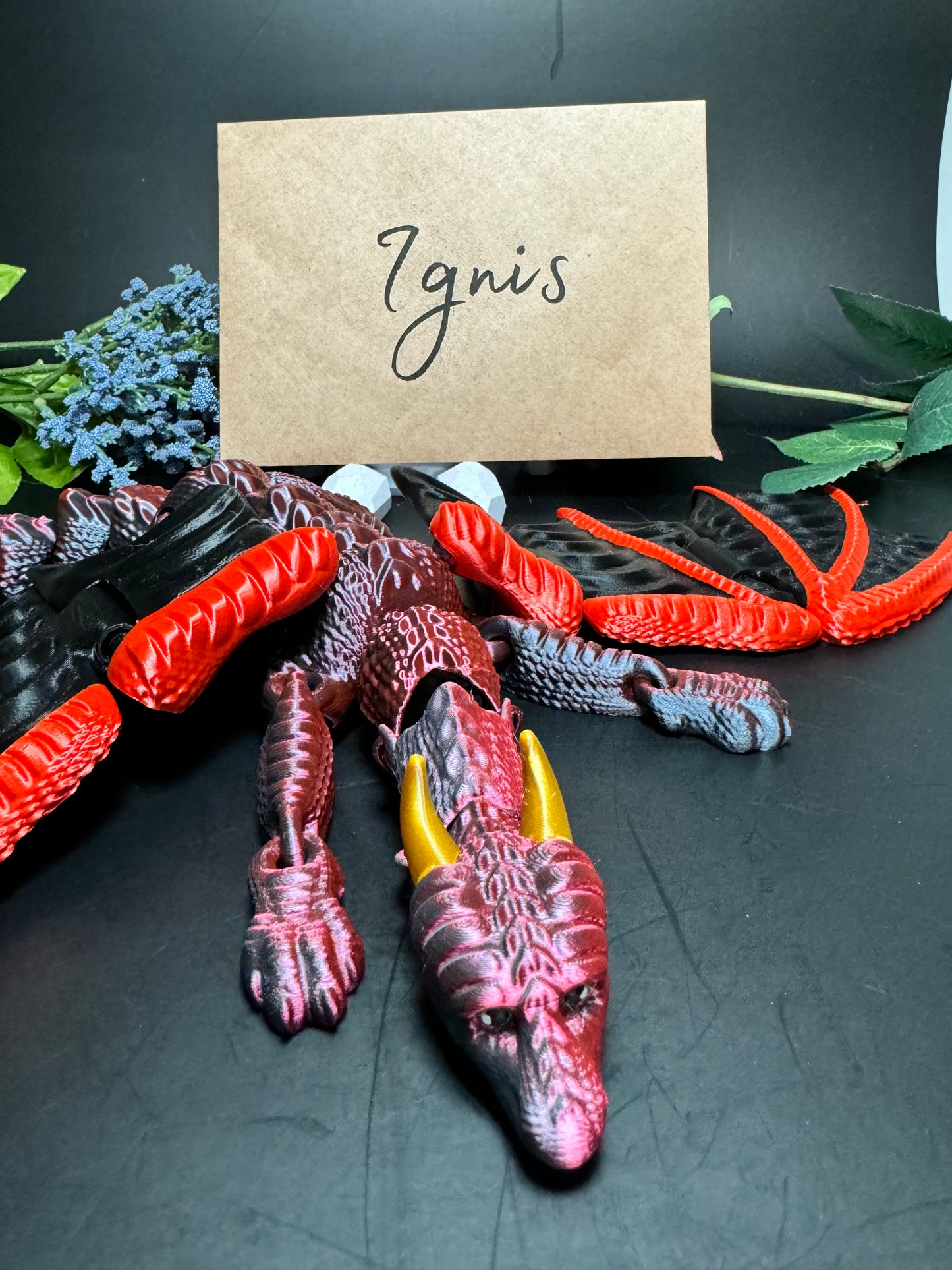 Ignis - The Bonded Drake (Finger Puppet) - Mythical Pets