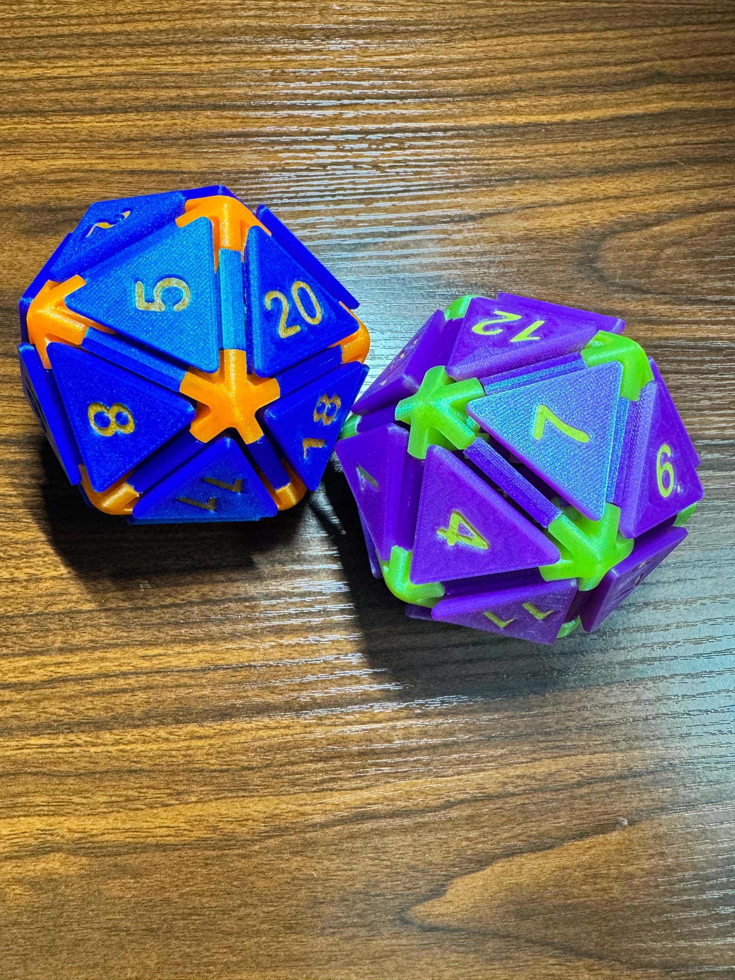 Fidget Clicker - Dice - D20 and D12