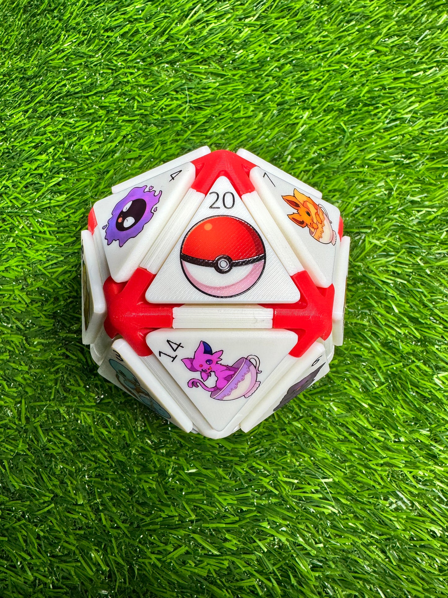 Fidget Clicker - Dice - D20, D12, D10, D6, D4 - Pokemon Version Available