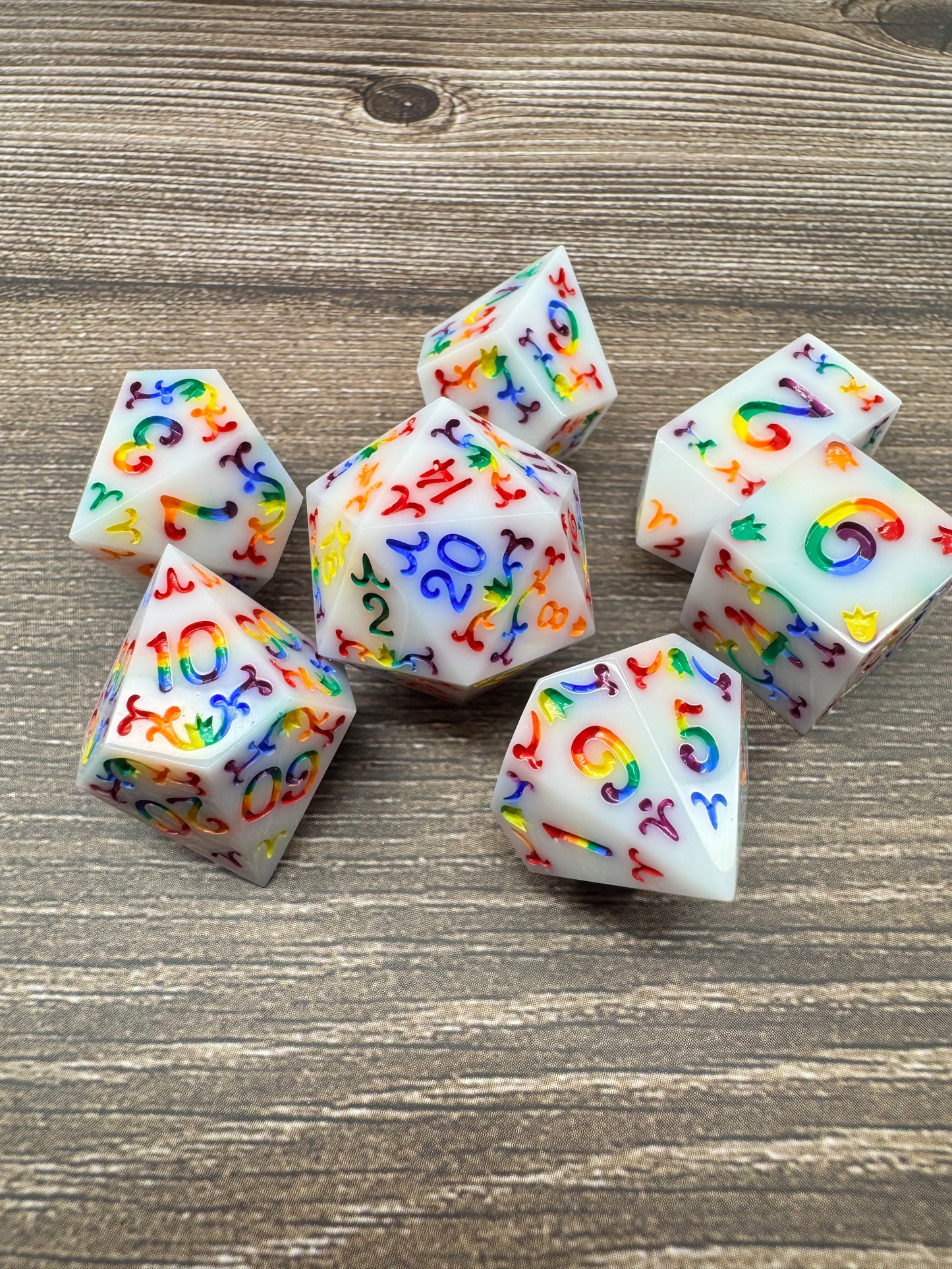 **PRE-ORDER** Elegant Pride - Standard Set - Fine Art Dice