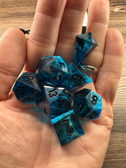 Abyssal Lagiacrus - Standard Set - Fine Art Dice