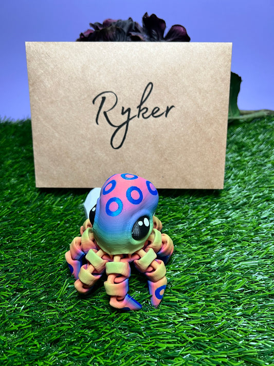 Ryker - The Blue Ringed Octopus - Mythical Pets