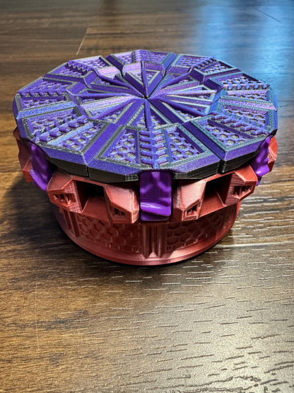 Twist Open Dice Case