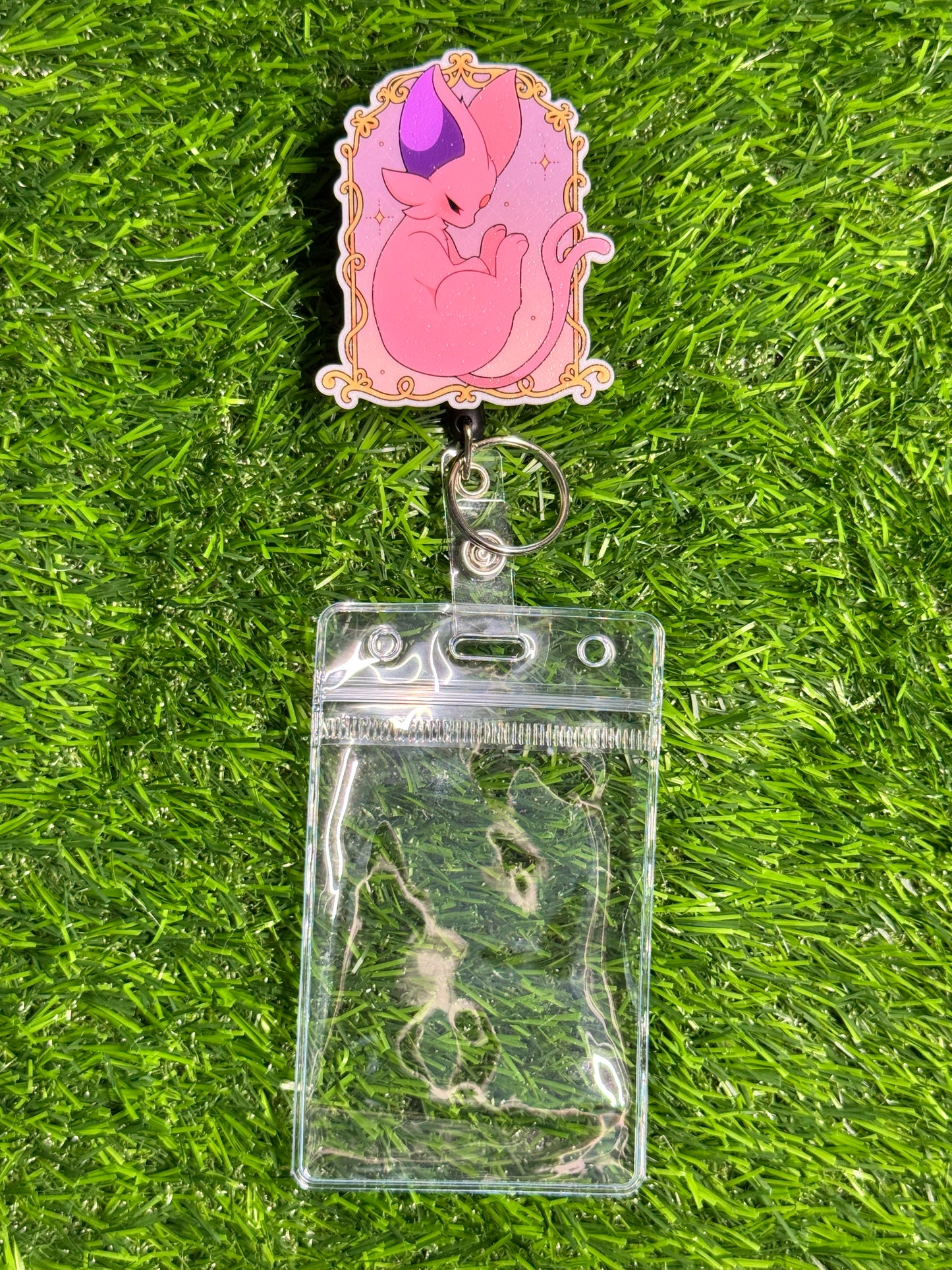 Popswap - Elegant Espeon - Attachment/Badge Reel