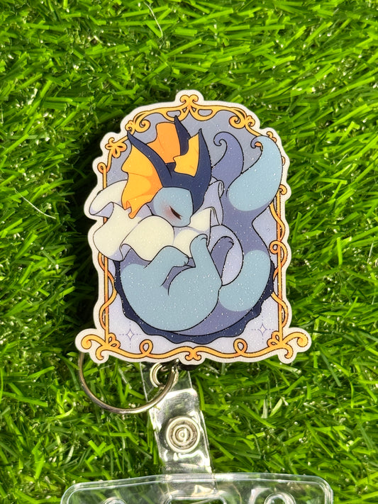 Popswap - Elegant Vaporeon - Attachment/Badge Reel