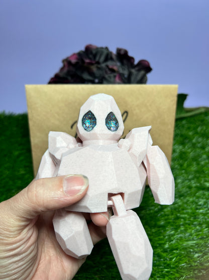 Rocky - The Rose Quartz Golem - Mythical Pets