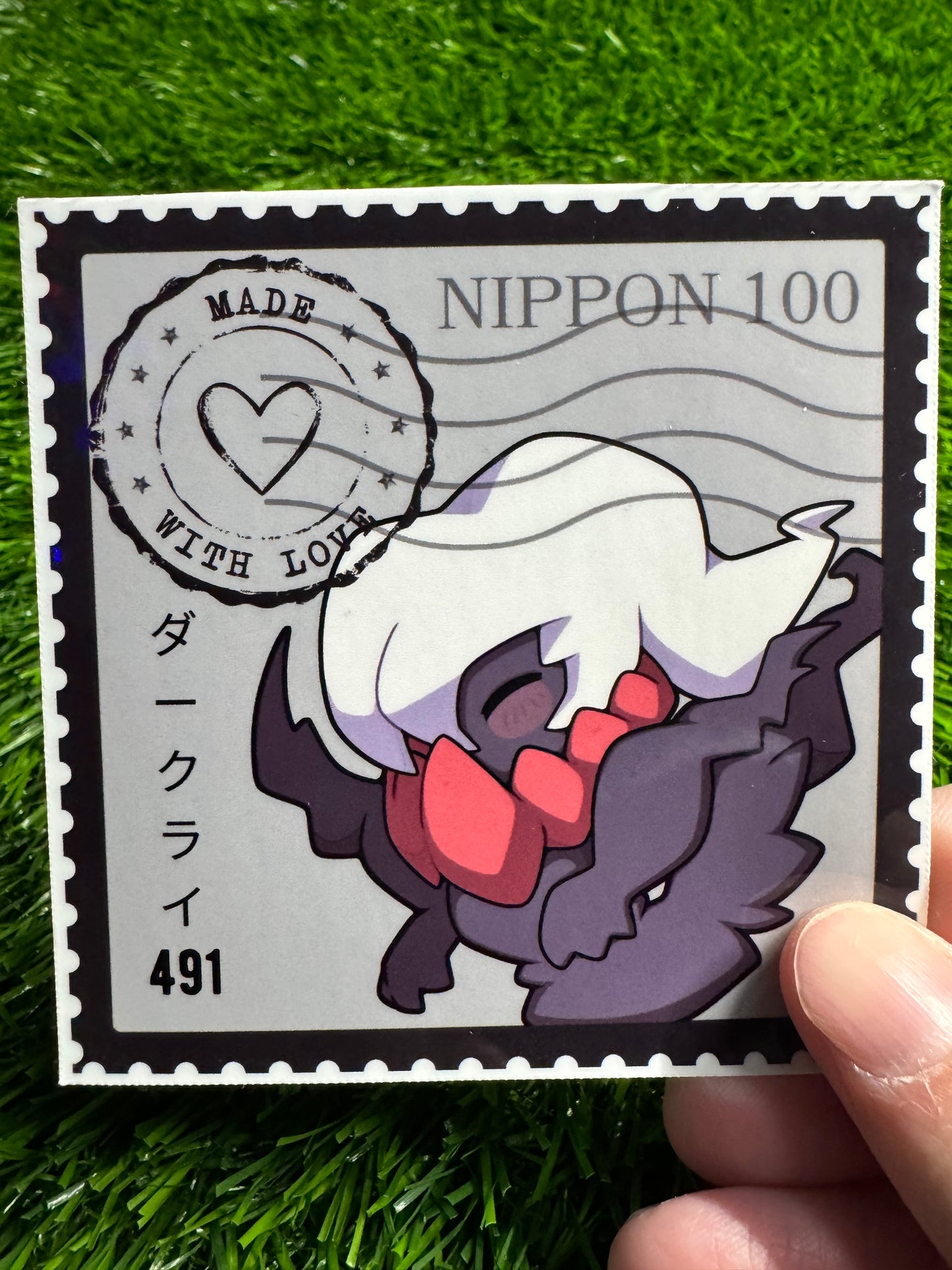 Stamp Collection - Darkrai - Die Cut