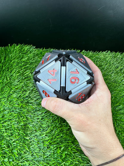Fidget Clicker - Dice - D20 and D12