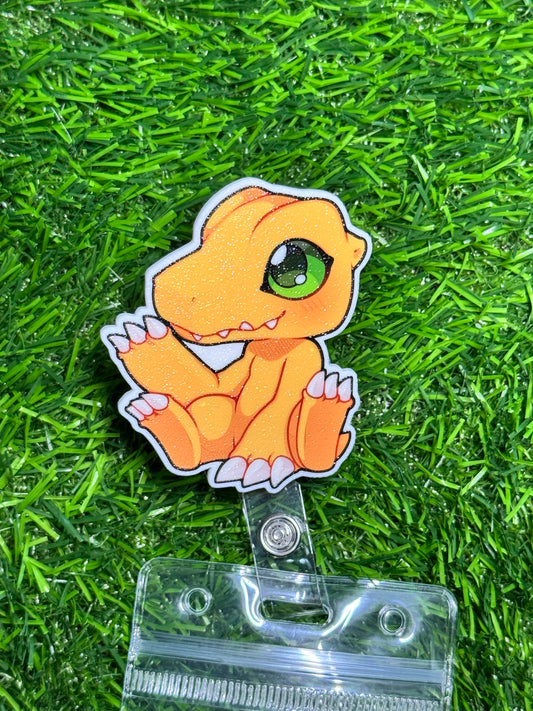 Popswap - Agumon - Attachment/Badge Reel