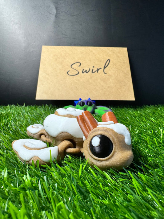 Swirl - The Cinnamon Roll Turtle - Mythical Pets