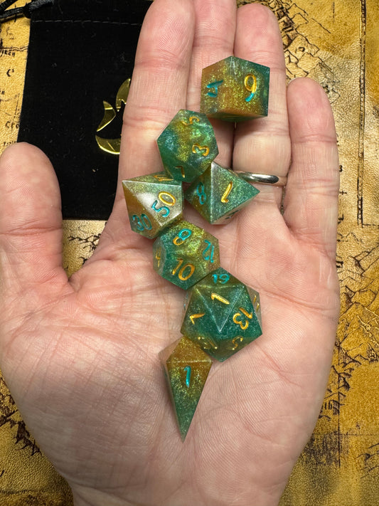 Zinogre - Standard Set - Fine Art Dice