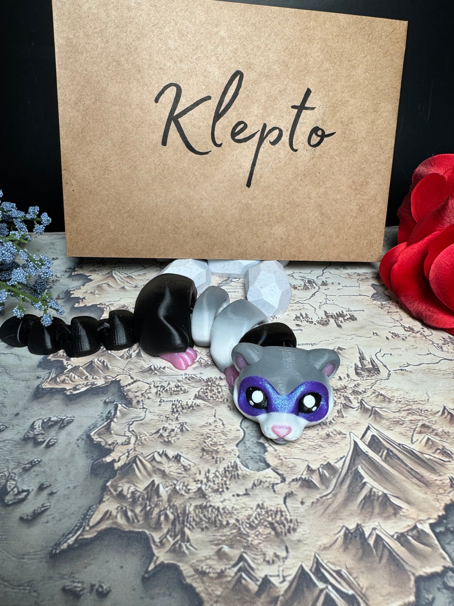 Klepto - The Fae Ferret - Mythical Pets