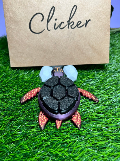 Clicker - The Fidget Turtle - Mythical Pets