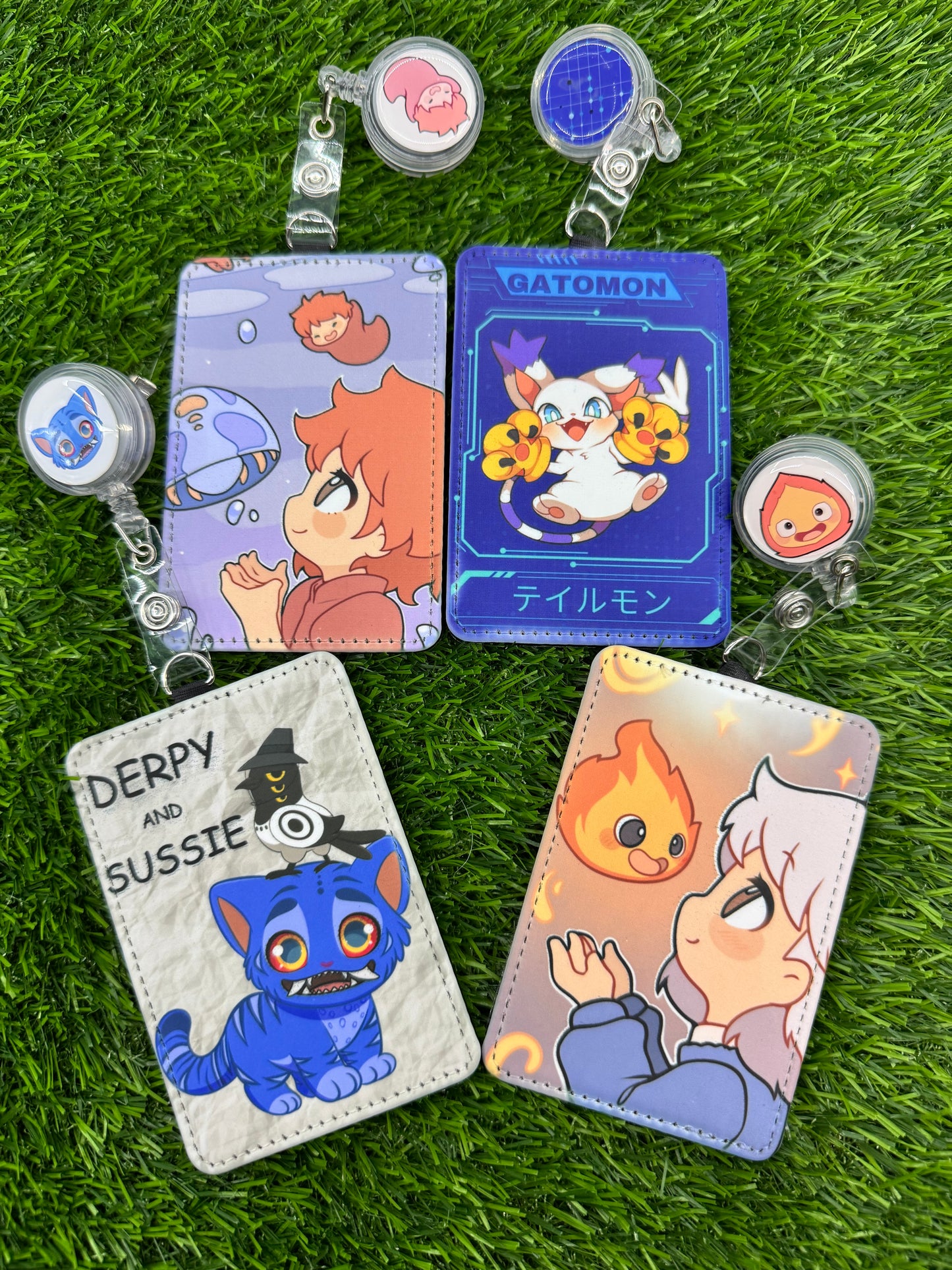 Anime ID/Card Holders - Belt Clips