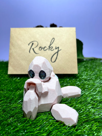 Rocky - The Rose Quartz Golem - Mythical Pets