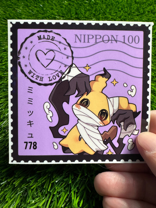 Stamp Collection - Mimikyu - Die Cut