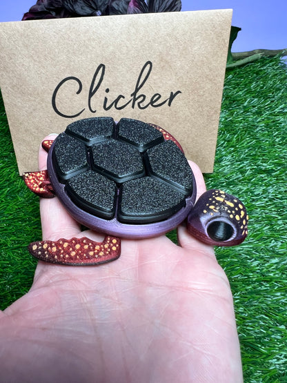 Clicker - The Fidget Turtle - Mythical Pets