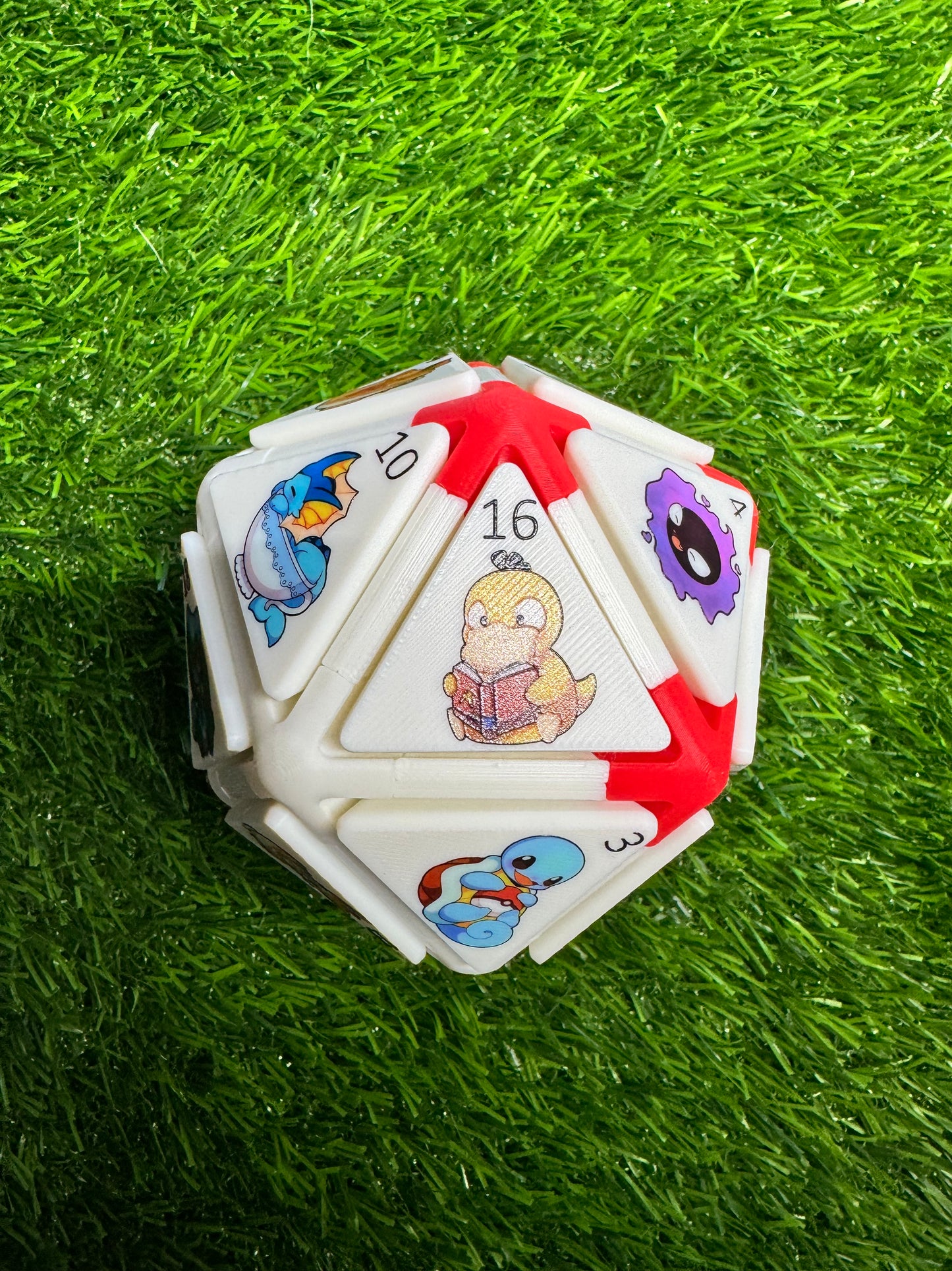 Fidget Clicker - Dice - D20, D12, D10, D6, D4 - Pokemon Version Available