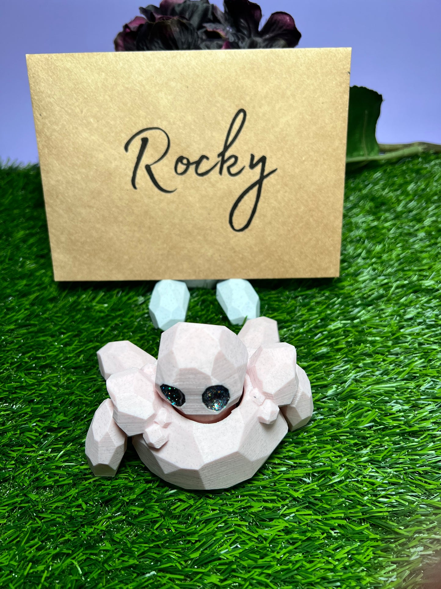 Rocky - The Rose Quartz Golem - Mythical Pets