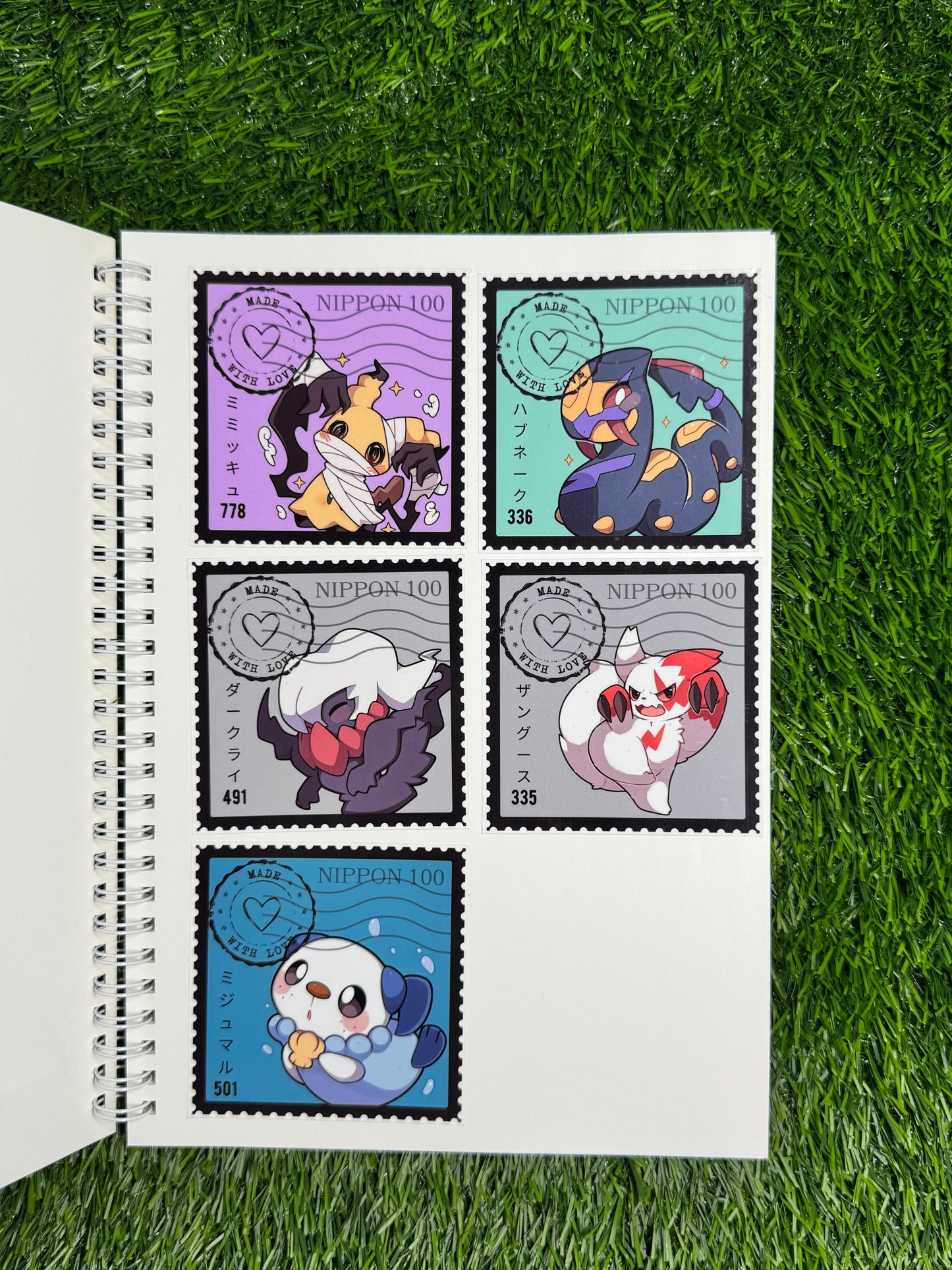 Stamp Collection - Mimikyu - Die Cut