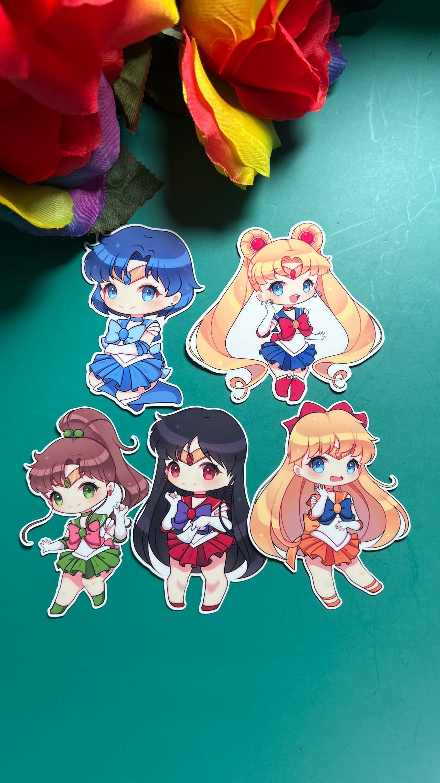 Sailor Scouts Stickers - Die Cut