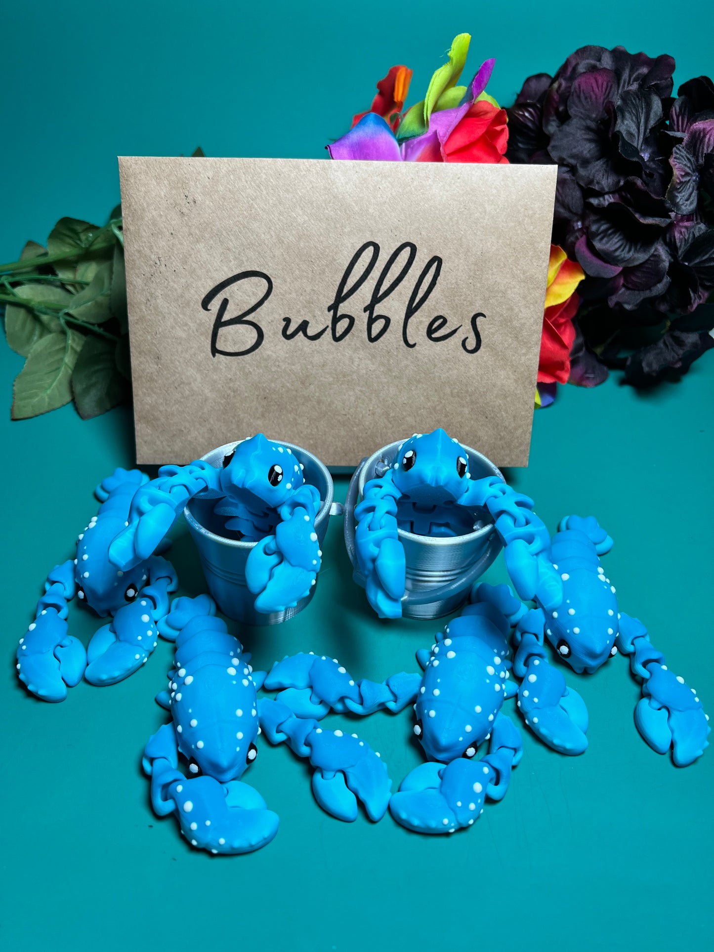 Bubbles - The Blue Lobster  - Mythical Pets