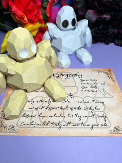 Rocky - The Sandstone Golem - Mythical Pets