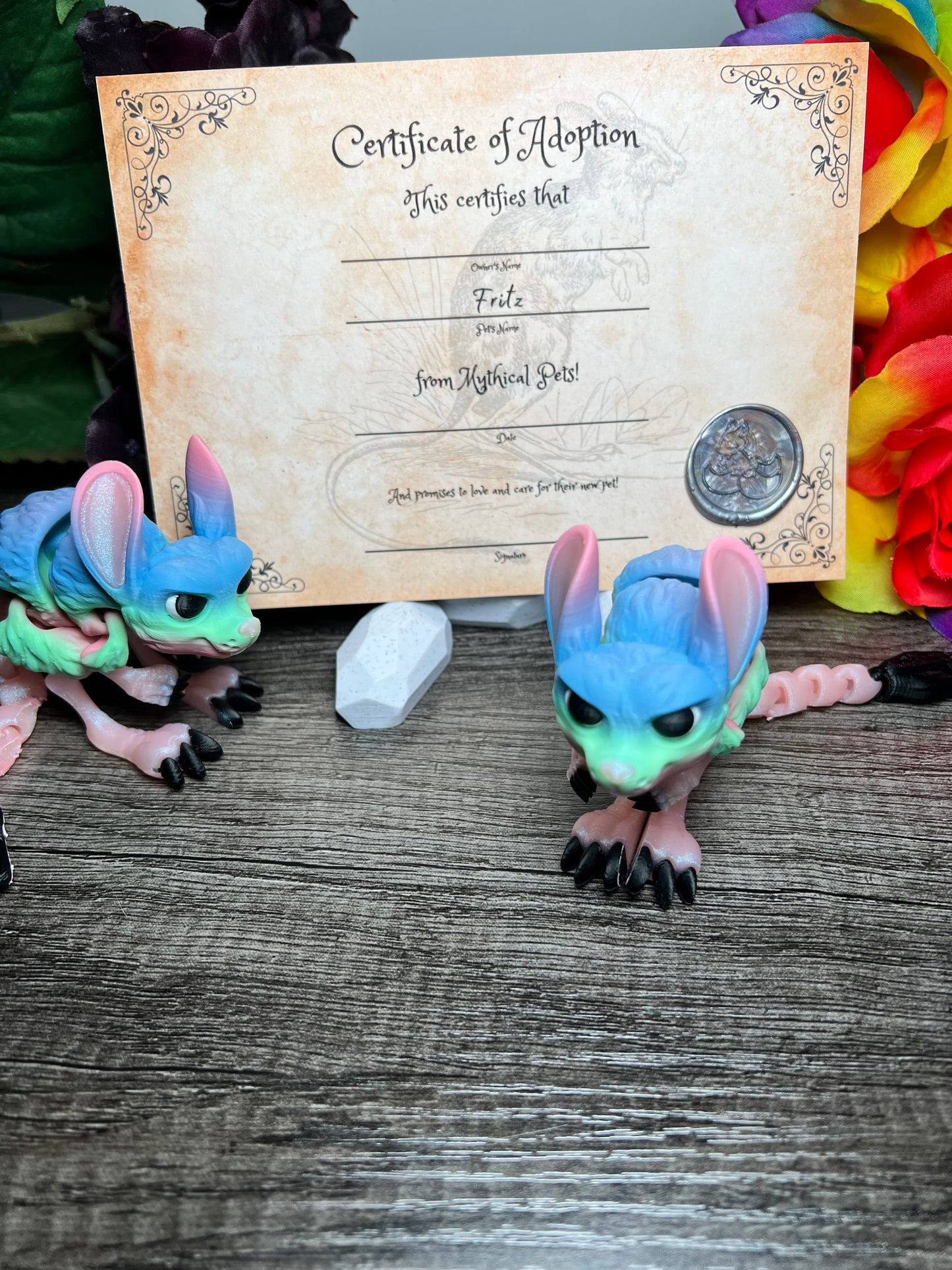 Fritz - The Fae Jerboa  - Mythical Pets