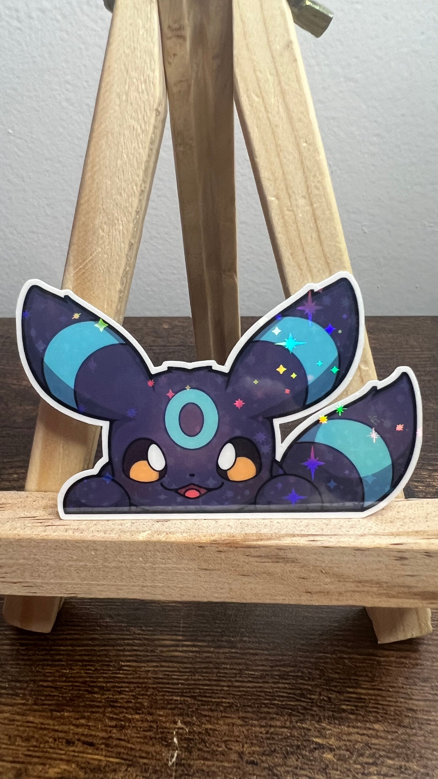 Peeker Shiny Umbreon - Die Cut Sticker