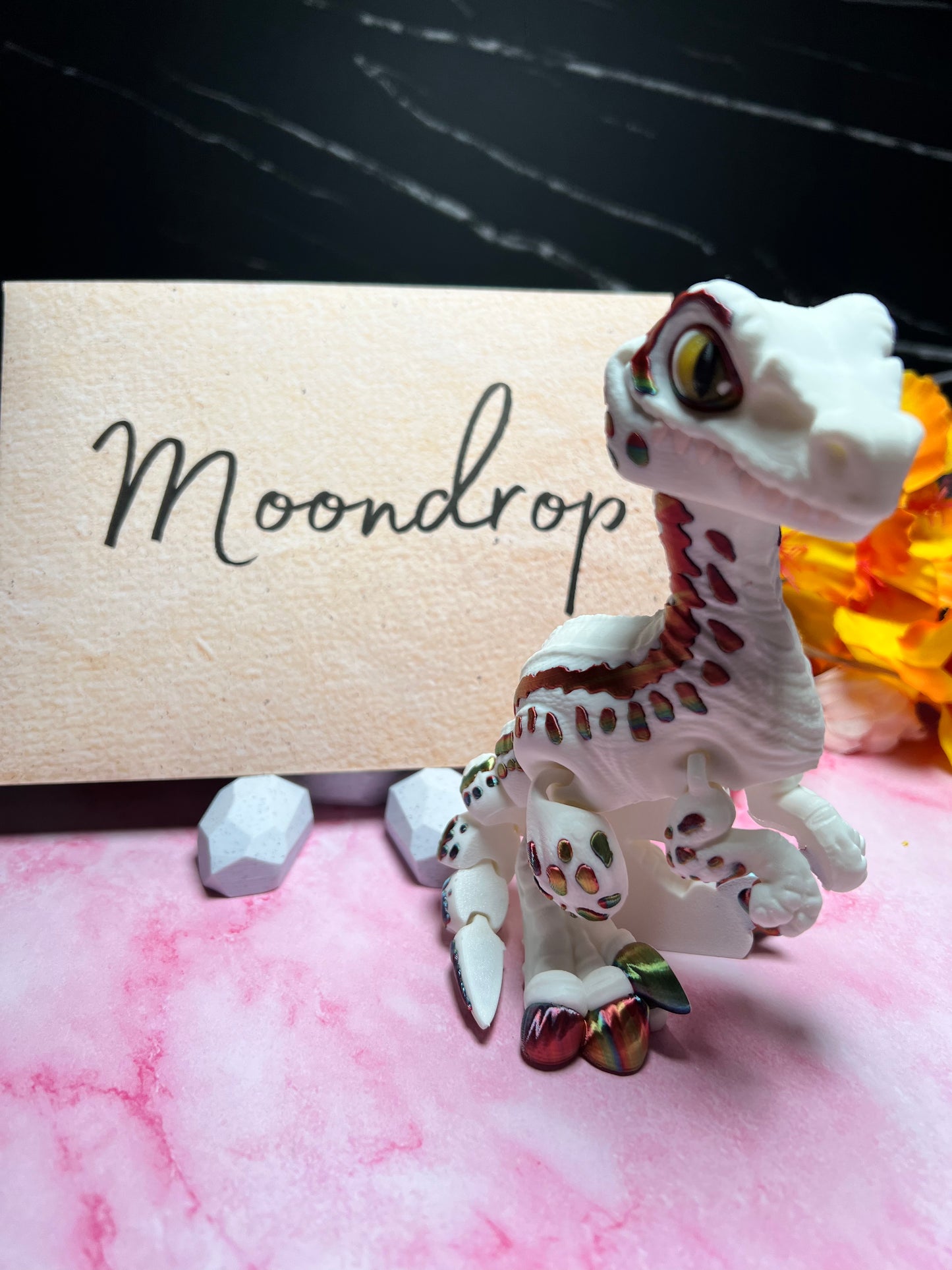 Moondrop - The Opal Raptor - Mythical Pets