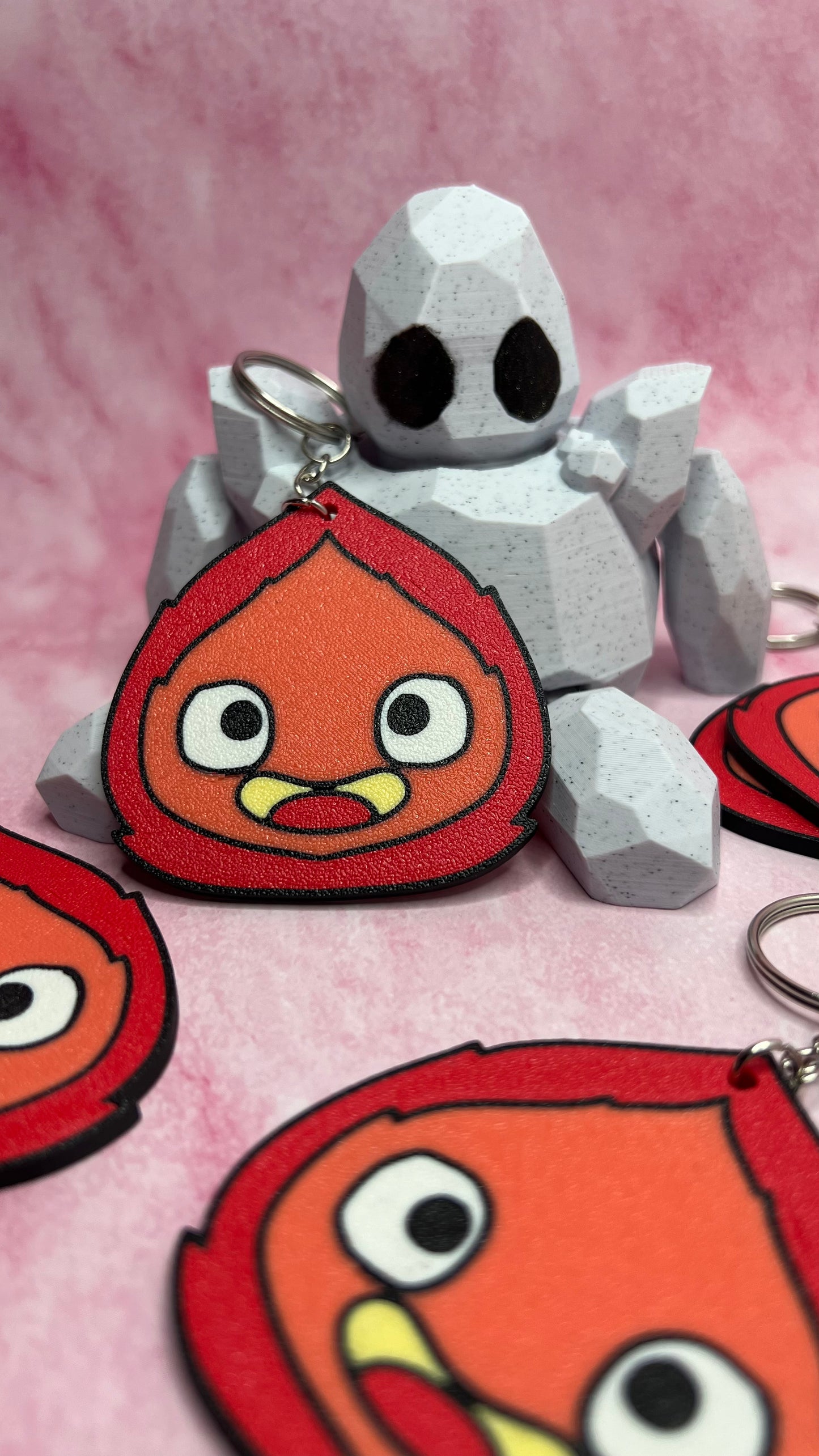 Calcifer Keychain