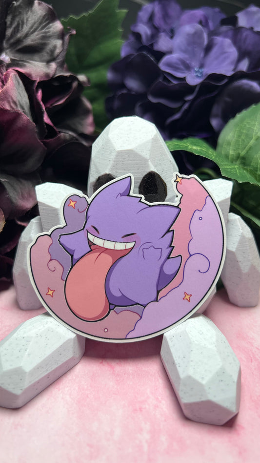 Gastly Haunter Gengar - Die Cut Stickers