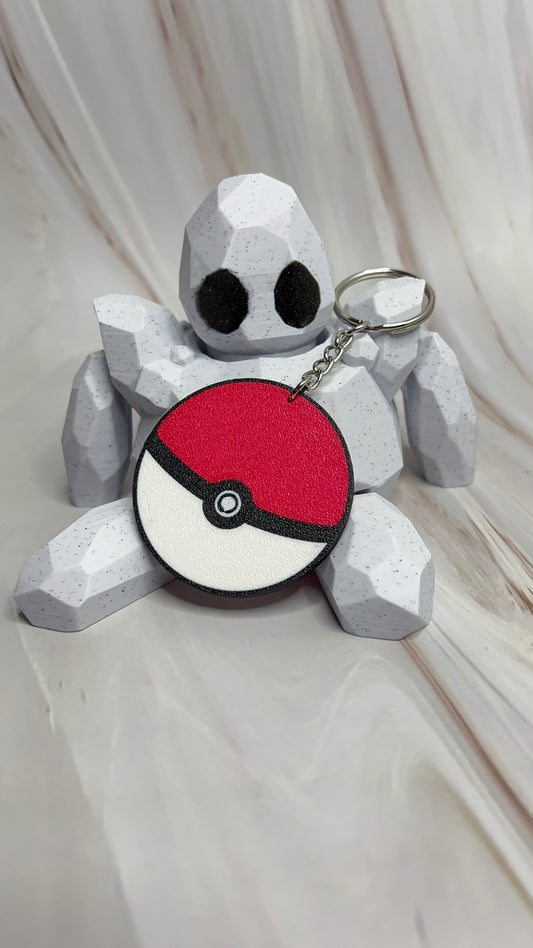 Pokeball Keychain