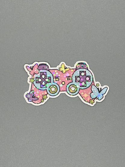 Magical Retro Gaming Controller Sticker - Die Cut