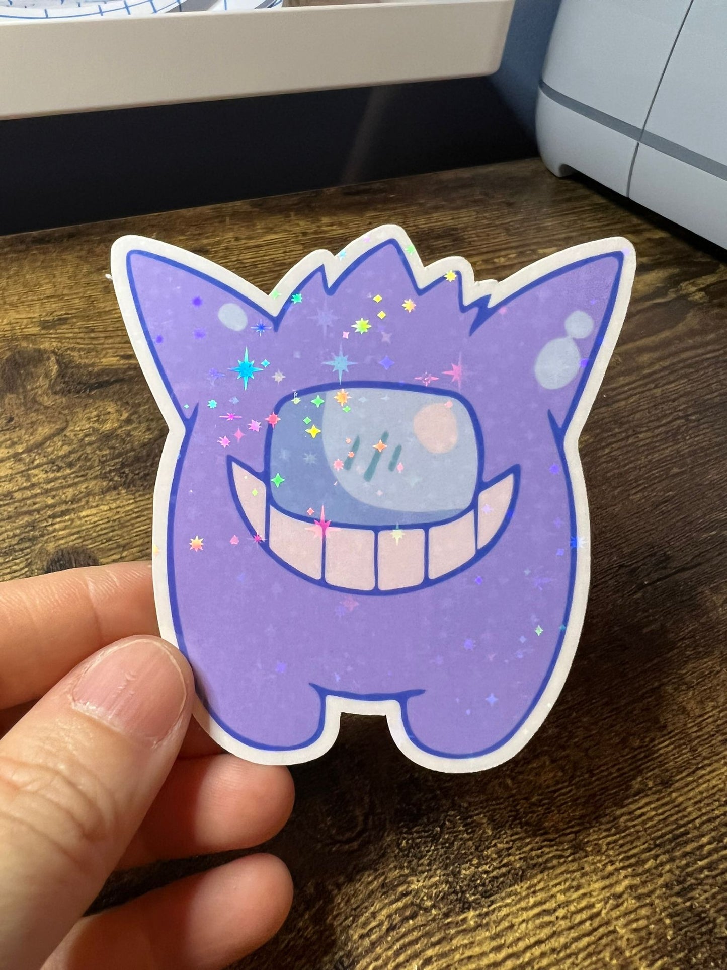 Gengar Pokemongus Sticker - Die Cut