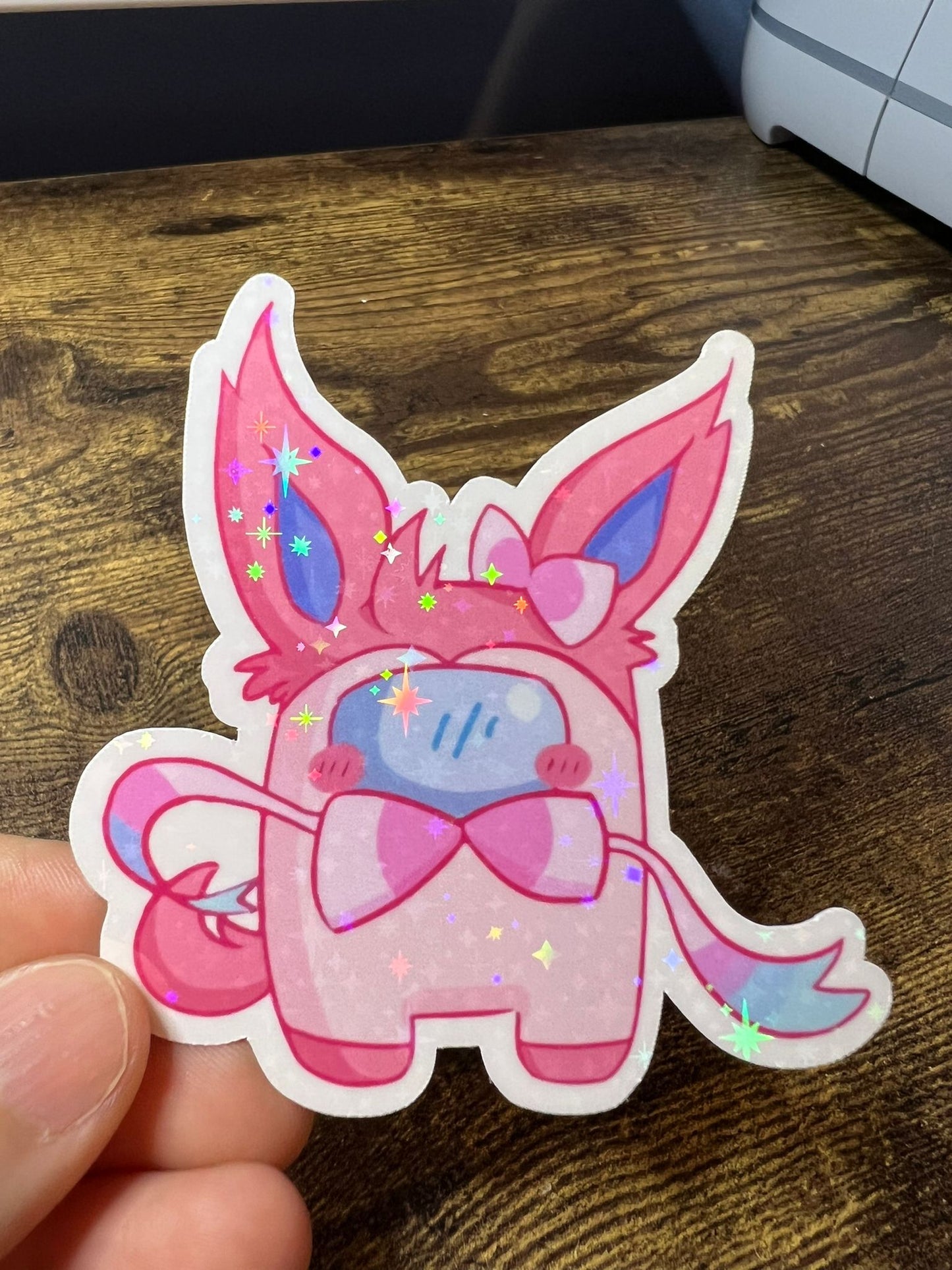 Sylveon Pokemongus Sticker - Die Cut