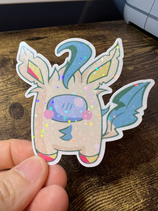 Leafeon Pokemongus Sticker - Die Cut