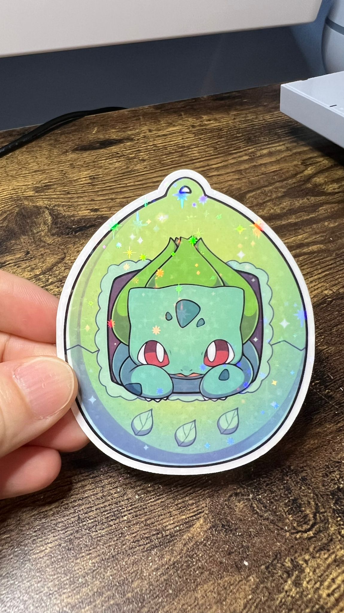 Bulbasaur Tamagotchi Sticker - Die Cut