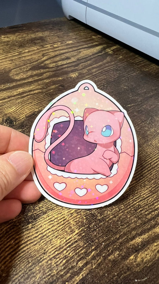 Mew Tamagotchi Sticker - Die Cut