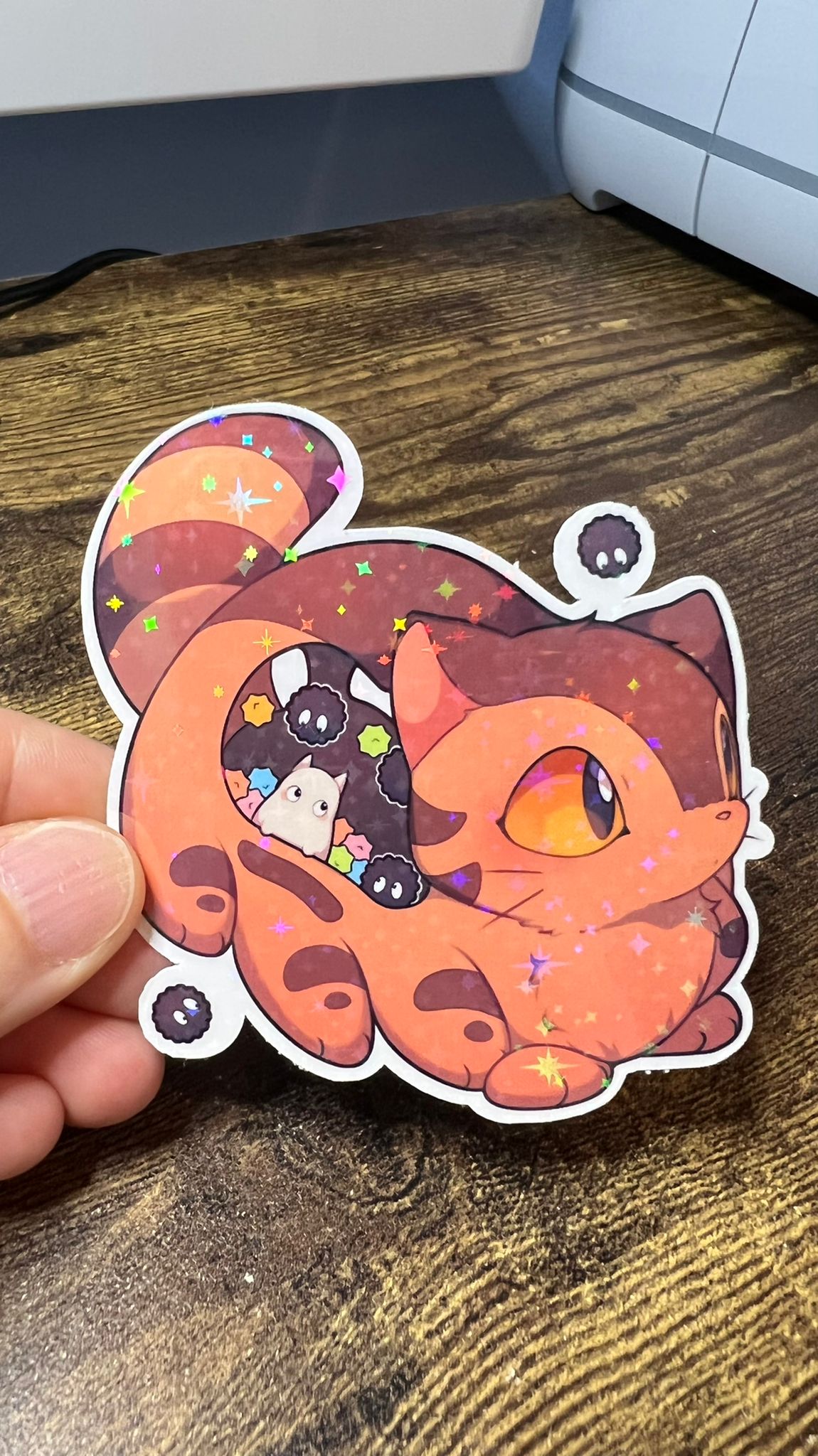 Full Catbus Sticker - Die Cut