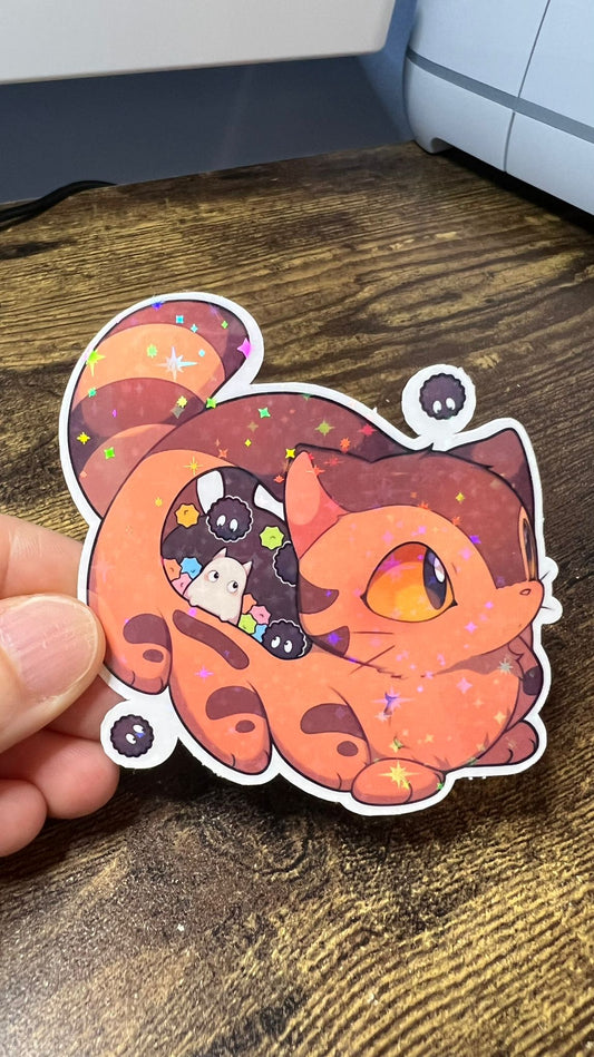 Full Catbus Sticker - Die Cut