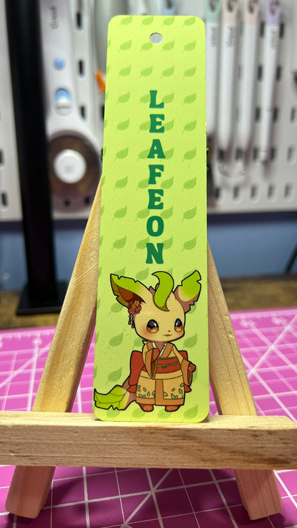 Personalized Kimono Eeveelution Set Sublimated Bookmarks - Metal Bookmarks